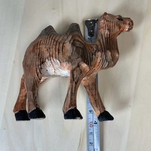 YEEYAYA Art Deco cammello scultura in legno intagliato a mano statua in ottone e statuette per ufficio & decorazione per la casa con motivo vegetale - Product Image 5