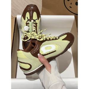 Zapatillas Deportivas de Mujer para Otoño, con Cordones, Estilo Caminata, de Goma, Parte Superior de 2025, Altura Reducida en 10 cm - Product Image 2