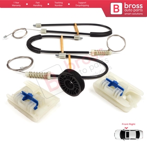BWR5517 Power Window Regulator Repair Kit Front Right <b>Door</b> for Passat B8 3G CB Magotan B8L 3G0837462 - Product Image 6