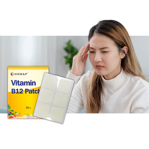 HODAF Amostra Grátis Venda Quente Transdérmica Complexo Multivitamin B12 Energia Vitamina <span class=keywords><strong>Patch</strong></span> para Eliminar a Fadiga Fornecer Energia - Product Image 4