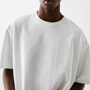 Wholesale Custom Service Boxy Fit <b>T</b> <b>Shirt</b> Short Sleeve Casual Style Summer Soft Sleeveless Premium Custom 100% Cotton Plain - Product Image 6