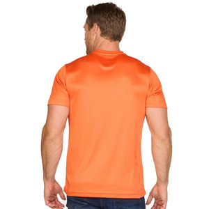 T-shirts de sport vierges en gros, coupe classique, pour hommes, t-shirts de course unisexes, t-shirt de performance à manches courtes - Product Image 4