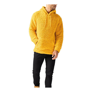 Casual <b>Sherpa</b> <b>Fleece</b> Lined <b>Hoodie</b> for <b>Mens</b> Winter Warm Pullover Hooded Sweatshirt Top Quality Basics <b>Men's</b> hoodies - Product Image 4