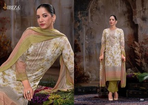 Catálogo al por mayor costura superior paquistaní Salwar Kameez máquina de mano bordada verano invierno secado rápido estilo moderno - Product Image 3