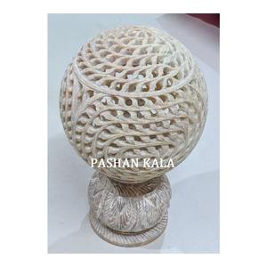 Most Attractive and Exclusive Best Quality Natural Soapstone Carving Tea Light Candle Holder for Business <b>Gift</b> and Festival <b>Use</b> - Product Image 1