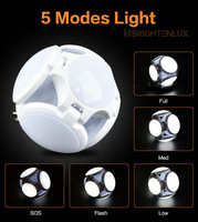 Brightenlux extérieur Portable solaire Football lumière de secours suspendu pliable lanterne USB Rechargeable Led solaire Camping lampe