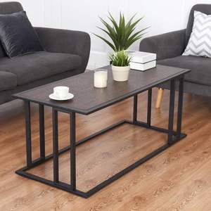 Elegant metal coffee <b>table</b> with high black finished and premium craftsmanship for modern home decor - Product Image 6