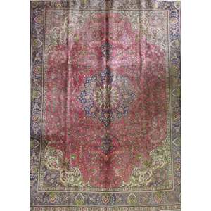 Hand Knotted <b>Wool</b> Rug Luxurious Vintage Design Handmade Carpet Artisan <b>Crafted</b> Traditional Home Decor Area Rug - Product Image 1