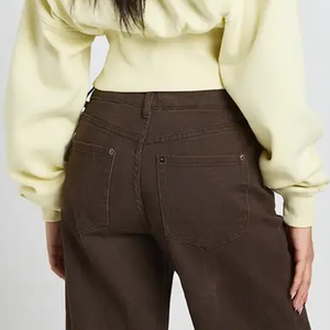 เสื้อสเวตเชิ้ตผู้หญิงแขนยาว ดีไซน์โลโก้ตามสั่ง ปลายแขนแบบริบ ดีไซน์สวมใส่สบาย บุด้วยผ้าฟลีซเนื้อนุ่ม พร้อมซิปปิด - Product Image 6