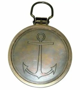 เข็มทิศทองเหลืองโบราณสลักลายการเดินเรือ - Product Image 3