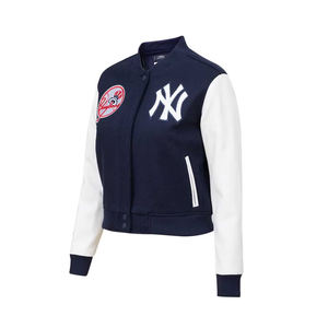 Veste universitaire de baseball à manches en cuir avec broderie en chenille personnalisée de haute qualité Veste d'hiver Me Letterman - Product Image 5