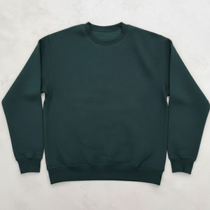 Sudadera con capucha unisex personalizada de algodón suave, cuello redondo, corte regular, manga larga, informal, gruesa, lisa, para invierno - Product Image 1