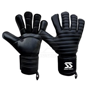 Vente en gros de gants de gardien de but en cuir respirant et durables de haute qualité pour le football et le kickboxing avec logo personnalisé - Product Image 1