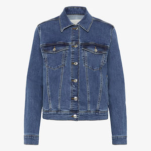 แจ็กเก็ตผ้ายีนส์ของผู้หญิงทรงสลิมฟิตเสื้อโค้ทลำลองเครื่องแต่งกายแนวสตรีทจาก BD - Product Image 2