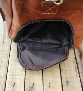 Bolsa de lona grande hecha a mano para gimnasio y vacaciones personalizable estilo Vintage de moda cuero genuino con logotipo personalizado para viajes - Product Image 3