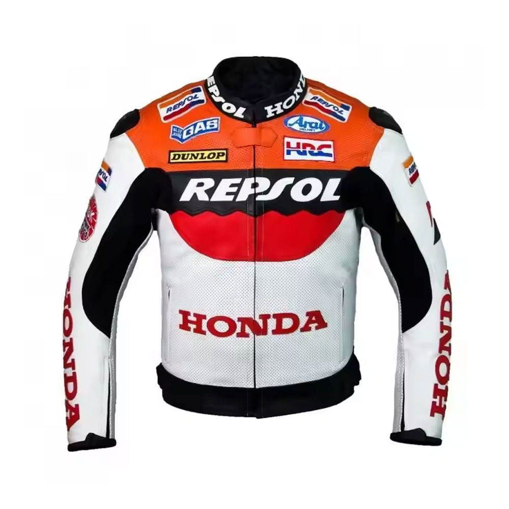 Buy In Bulk Honda Riding Jacket High-Quality Leather, Customizable