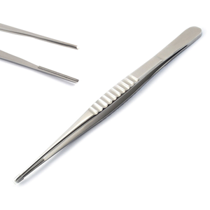 Fórceps DeBakey profesionales de acero inoxidable, instrumentos quirúrgicos vasculares y de tejidos para primeros auxilios hospitalarios y uso en UCI - Product Image 2