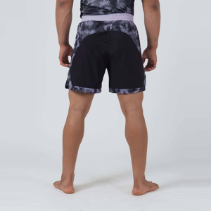 Pantalones cortos de entrenamiento atlético transpirables y ligeros para hombre, cierre de cintura elástica, patrón sólido, estilo informal para correr, deportes de gimnasio - Product Image 2