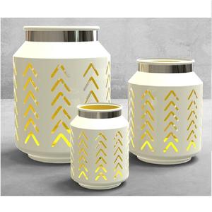 เชิงเทียนสแตนเลสเคลือบผงโลหะ ดีไซน์หรูหรา รูปปลาทอง สำหรับตกแต่งบ้าน - Product Image 5