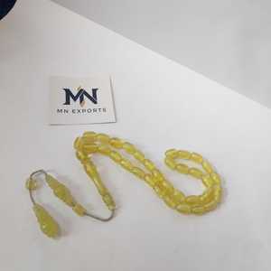 Resina conejo Ángel respetuoso con el medio ambiente cuentas de oración islámica Tasbih 33 cuentas escultura pintada a mano decoración del hogar - Product Image 6