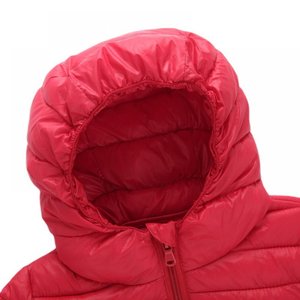 2025 nueva moda de invierno para niños, abrigos de manga larga de Color sólido, chaqueta para niñas pequeñas, abrigo de burbujas, chaquetas acolchadas para niños - Product Image 5