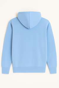 Vente en gros de sweats à capuche d'hiver personnalisés 350 Sweat-shirt doublé en polaire GSM 100% coton à épaules tombantes avec logo personnalisé unisexe - Product Image 2