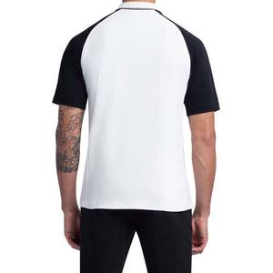 Polo de Hombre, Nuevo Modelo de Verano, con Costuras de Dos Colores, Cierre de Cremallera, Manga Corta - Product Image 5