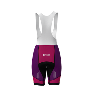 Women's Plus Size Reversible Seamless <b>Cycling</b> Bib Shorts Set - Product Image 4