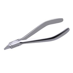 Pince de formage de boucles dentaires en acier inoxydable de qualité supérieure de 13cm pince Nance pour orthodontie flexion manuelle boucle verticale différente - Product Image 4