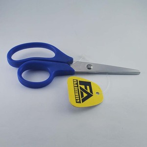 Office and Home Paper Cutting <b>Scissors</b> with Plastic Handle Stainless Steel Curved Blade with Sharp Tip for Nail Beauty Use - Product Image 5