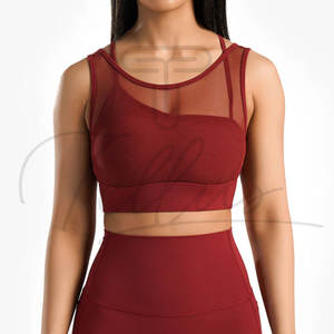 Nuevo Sujetador Deportivo Sin Costuras de Alta Sujeción para Mujer, Ropa Deportiva para Yoga, Gimnasio, Ejercicio, con Logotipo Frontal - Product Image 2