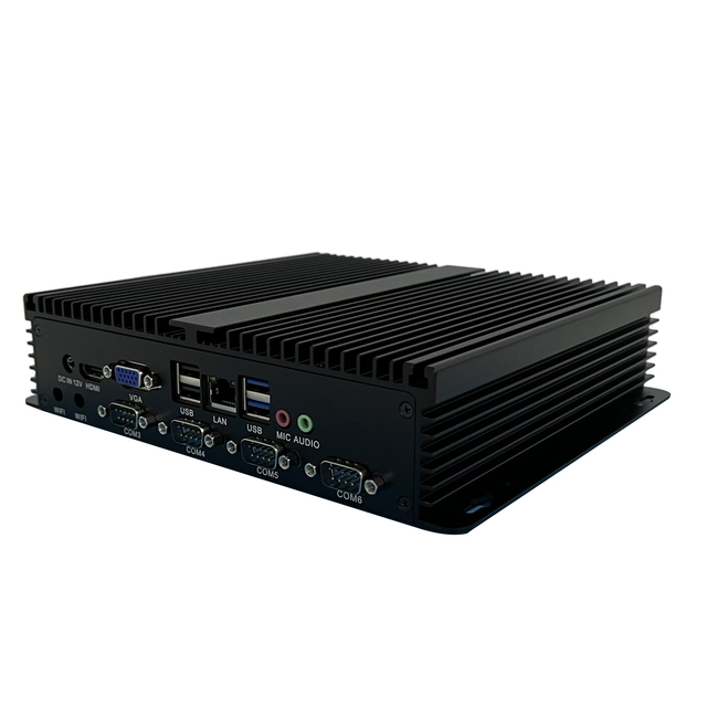 New 8th Gen Fanless Mini Pc with Core I5 8250U DDR4 Faster Desktops Mini Computer with HD VGA WIN10 LINUX PC Gaming