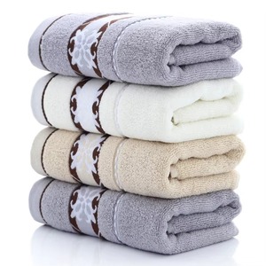 Serviette de bain jacquard à motif logo personnalisé 100% coton Nouveau style pour la maison et l'hôtellerie Prix compétitif - Product Image 6