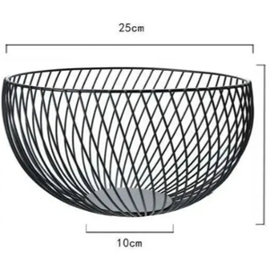 Customize Rectangular Metal Iron <b>Wire</b> Grid <b>Storage</b> Organizer <b>Basket</b> with Handles - Product Image 1