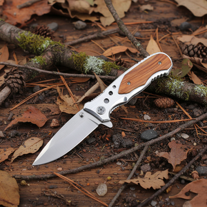 Elegante Navaja Plegable de Grado Industrial para Uso Diario en Exteriores, con Hoja de Acero Inoxidable de Borde Recto y Punta Caída, OEM - Product Image 3