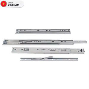 Aodeli Viet Serrure à ressort à lames en acier moderne à trois sections zingué Coffre de camion mobile pour cuisine salon salle à manger entrepôt - Product Image 1