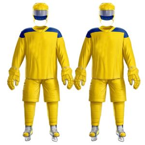 Wholesale Latest 100% Polyester Ice Hockey Uniform <b>Sets</b> Latest Style Adults Wear Ice Hockey Uniform - Product Image 1