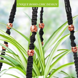 Anging lanter ndoor, acramé Lant, Angers para ndoor y utdoor - Product Image 6