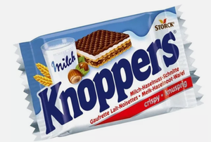 Knoppers Storck 25g Boîte de 24 Biscuits gaufrettes croustillantes fourrés à la crème - Product Image 4