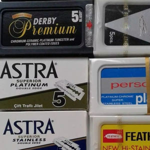 Double Edge Safety <b>Razor</b> Blade Variety Pack 100 Blades Stainless Steel DE Shaving Blade Refills Fits Standard <b>Razors</b> Wholesale - Product Image 6