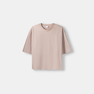 Camiseta de Alta Calidad 2026, Talla Grande, para Hombre, de Color, 100% Algodón, Corte Cuadrado, Camiseta DTG, Camiseta Holgada con Hombros Caídos para Mujer - Product Image 5