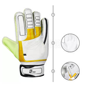 Customized Original <b>Leather</b> <b>Football</b> Goalkeeper Gloves Breathable <b>Football</b> Goalkeeper Gloves - Product Image 5