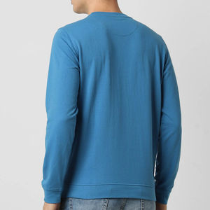 Sudadera de Hombre de Alta Calidad para Invierno, Estilo Básico con Bloques de Color, Corte Holgado y Cuadrado, Cuello Redondo, Personalizada, Mezcla de Algodón, Impermeable - Product Image 2