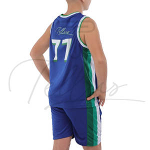 Nuevo Diseño de Uniforme de Baloncesto para Niños, Talla Grande, Transpirable, de Secado Rápido, Sublimado - Product Image 4