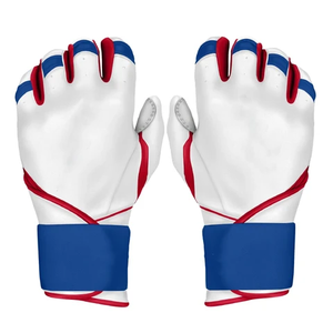 Guantes de bateo de béisbol construidos para sesiones de entrenamiento intenso con palma antideslizante y panel trasero reductor de sudor - Product Image 3