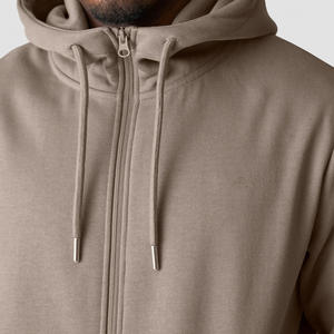 Sudadera con Capucha y Cremallera de Alta Calidad para Hombre, Estilo Urbano, de Lujo, con Forro Polar, al por Mayor, Personalizable - Product Image 2