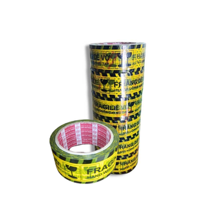 Prix bon marché Fabriqué au Vietnam OEM adhésif fragile BOPP ruban d'emballage ruban d'étiquettes d'avertissement robuste pour les boîtes d'expédition - Product Image 5