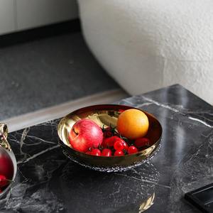 Bol de service en métal martelé de haute qualité pour décor de cuisine et de table directement exporté par le fabricant - Product Image 4