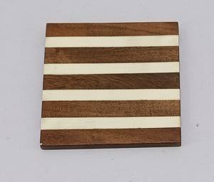 Posavasos de ágata natural Posavasos de geoda de color con chapado en oro Comprar en línea - Product Image 5