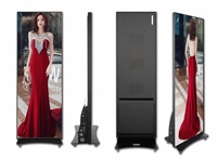 Écran LED Totem Numérique Intérieur P1.53, Affichage Intelligent HD Plug & Play, Terminal avec SDK, pour Ascenseurs, Centres Commerciaux et Vente au Détail
